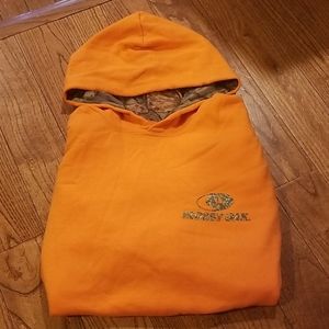 Blaze Orange Mossy Oak Hoodie